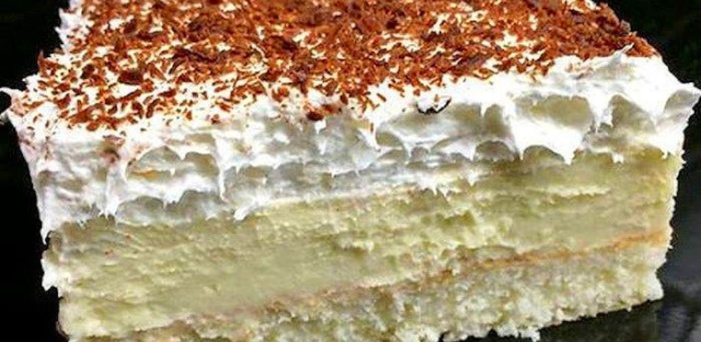 Vanillecreme Kuchen ohne Backen