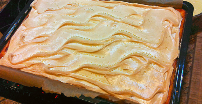 Kaesekuchen vom Blech