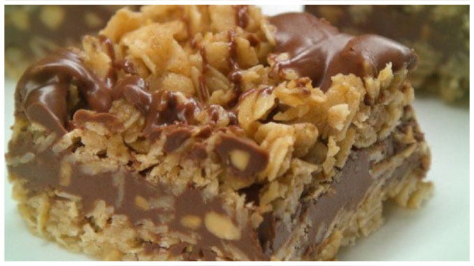 Schnitte mit Haferflocken ohne backen