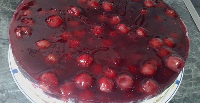 Prinzenrolle – Torte mit Kirschen