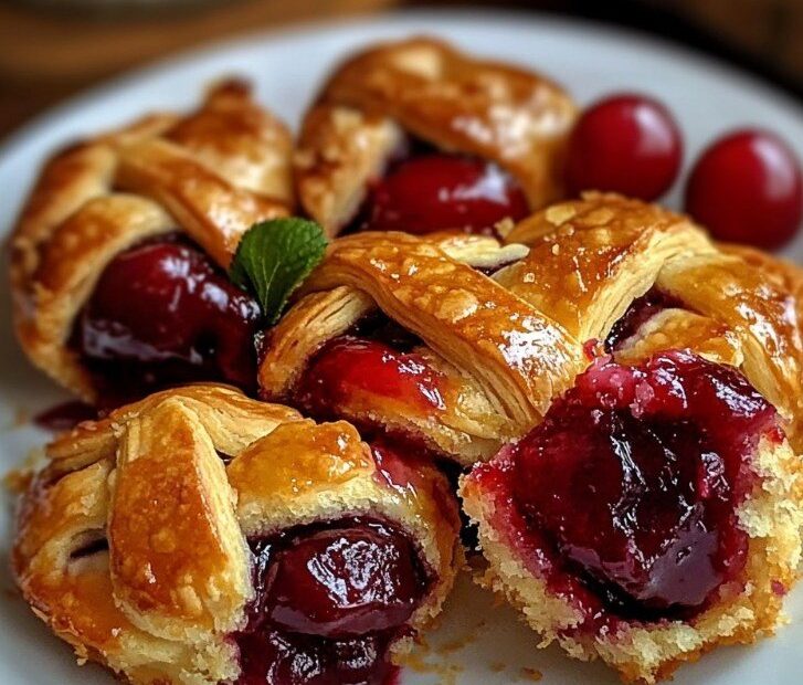 Cherry Pie Bombs: Ein süßer, flockiger Genuss