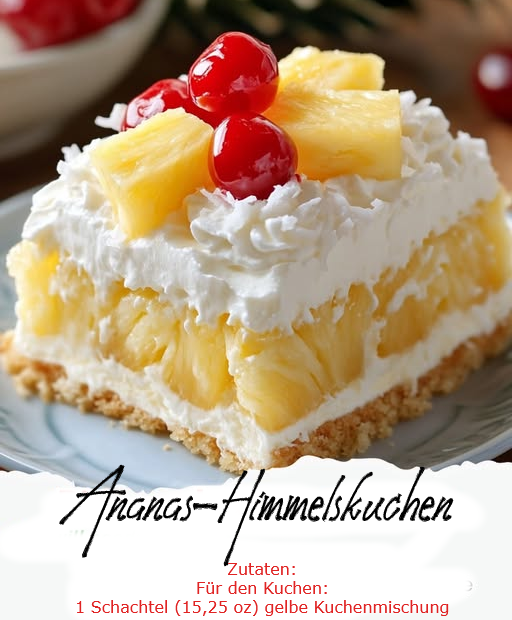 Ananas-Himmelskuchen