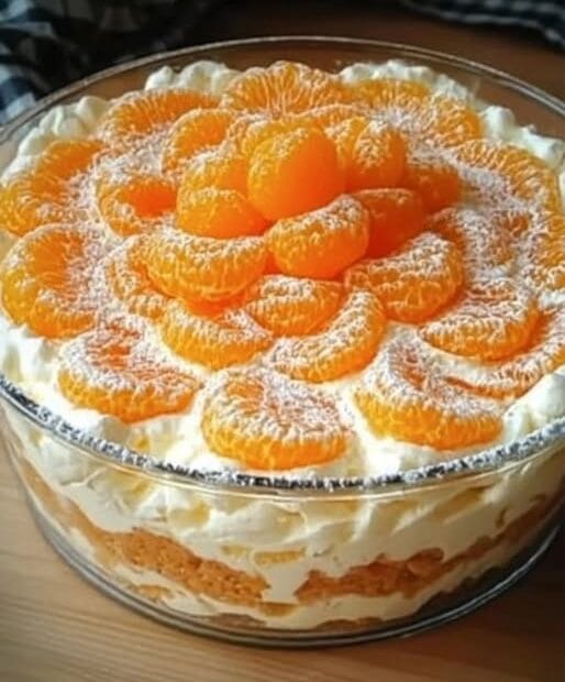 Dieses Mandarinen-Tiramisu