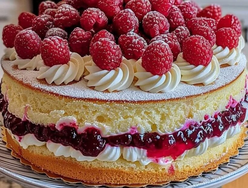 Schokolade-Himbeer-Torte