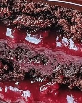 Himbeer-Schokoladen-Ganache-Kuchen