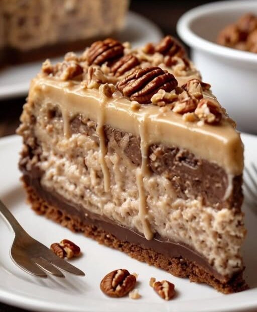 Deutscher Schokoladen-Käsekuchen