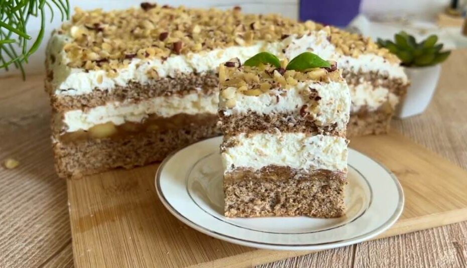 torta sa jabukama i orasima