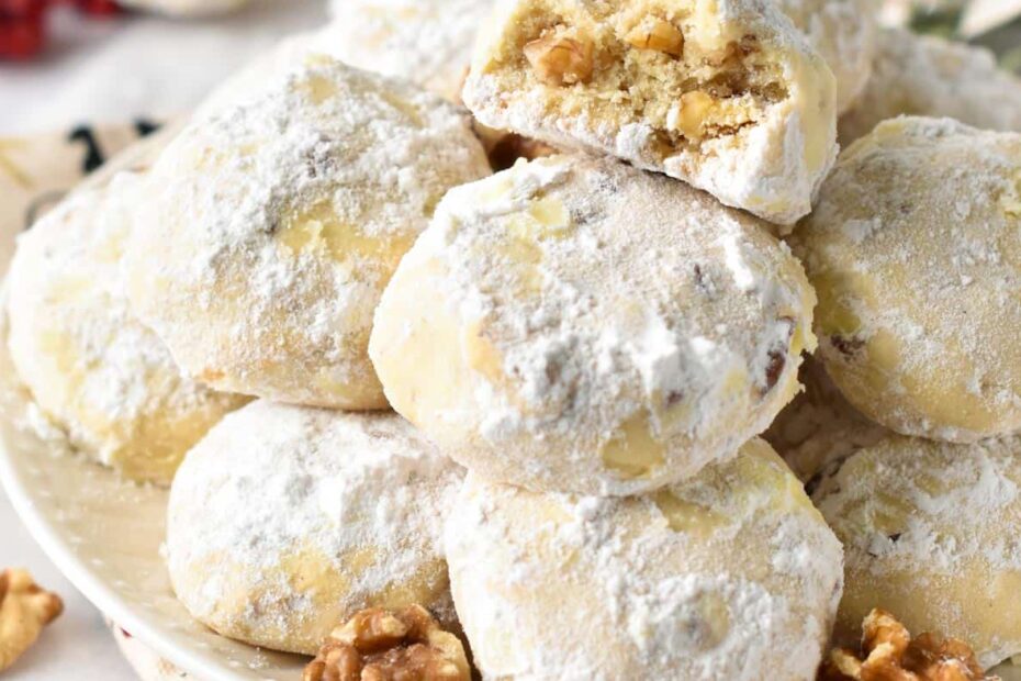 Walnut Snowball Cookies 4 e1763483304383