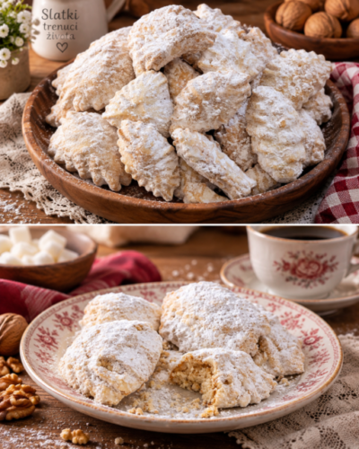 🤍 **Šapice – prhke, mirisne i pune domaćeg okusa!** 🍪✨