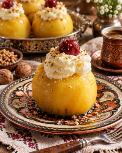 🍎 Tufahije – tradicionalni desert od jabuka i oraha