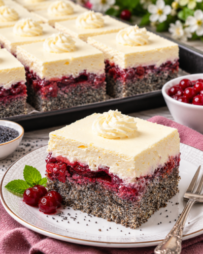 Voćne kocke sa makom