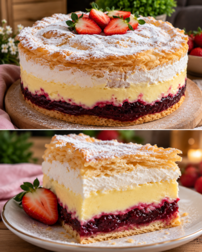 PRINCES TORTA S VANIL KREMOM I ŠUMSKIM VOĆEM 🍰