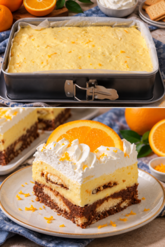 Jaffa kolač bez pečenja – kremasti desert s čokoladom i narančom 🍊🍫