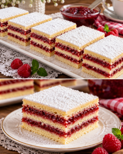 🍓 Voćne štanglice s džemom i orasima